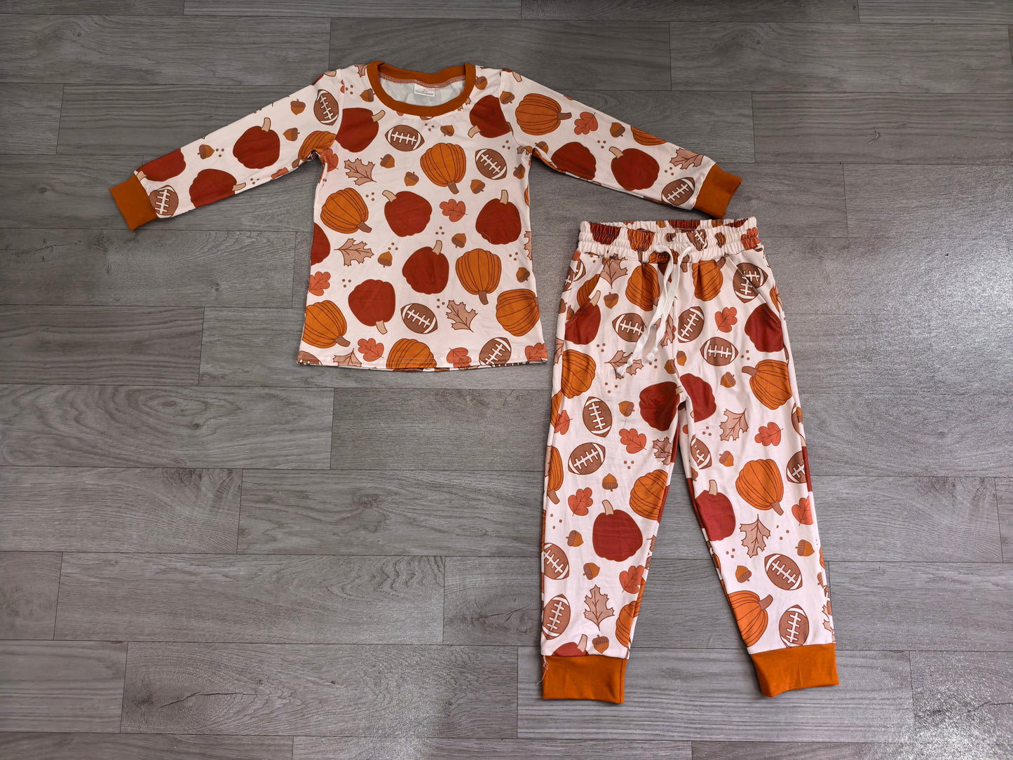 no MOQ BLP1539 pre-order  toddler boy clothes pumpkin print boy fall outfit-real pic 2026.8.21