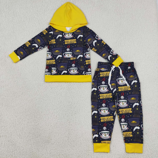BLP1552 Halloween Movies Boys Hoodies Boys Hoodie Set
