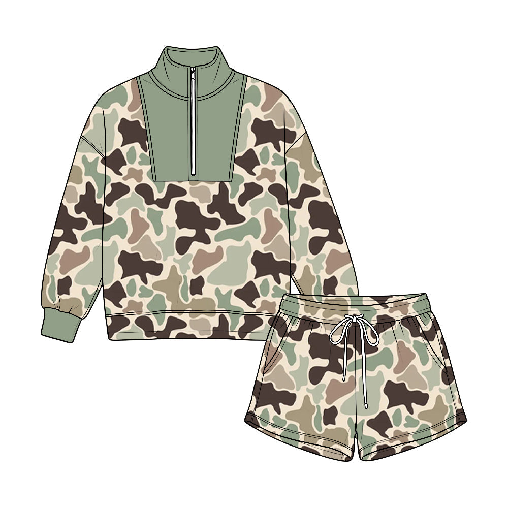 MOQ:5pcs BLS0052 pre-order  toddler boy clothes camo print boy winter outfit-2026.8.22