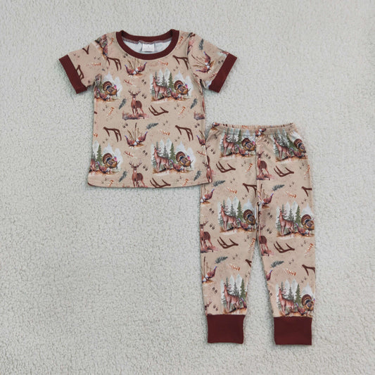 BSPO0494 Hunting Deer Elk Forest Boys Set 202609 RTS