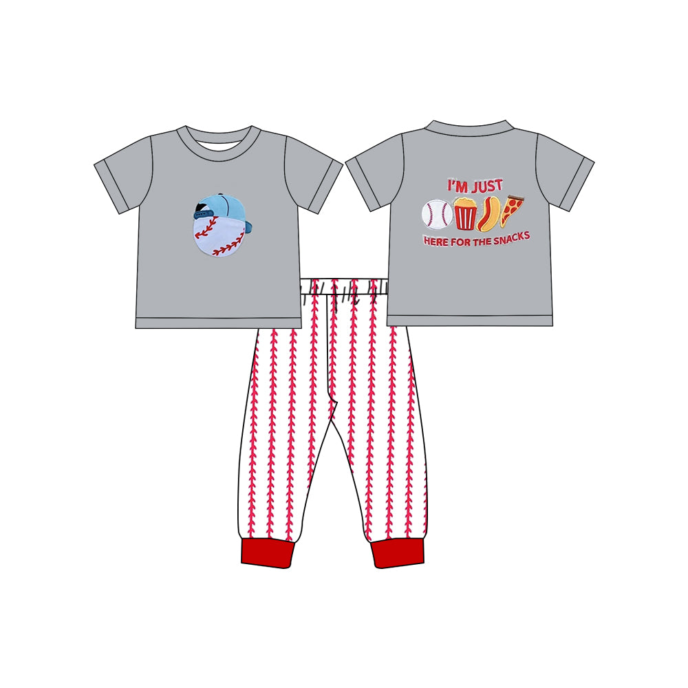 Preorder BSPO0559 Boys clothes short sleeve top pants set Boutique Summer clothes  202502 RTS