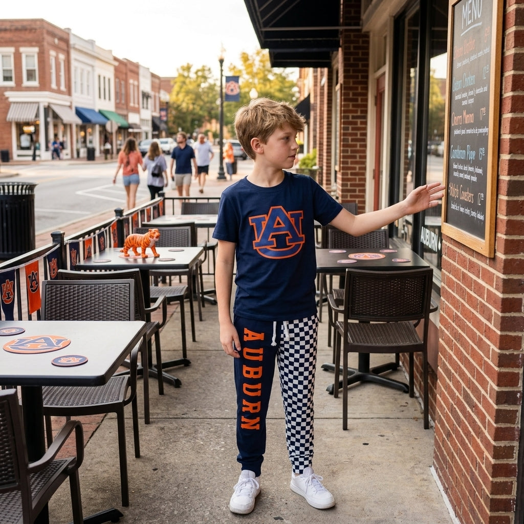BSPO0694 Vinyl School Team Navy Boys Set