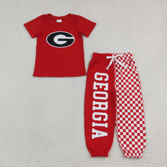 BSPO0700 Vinyl School Team GEORGIA Boys Set 202609 RTS