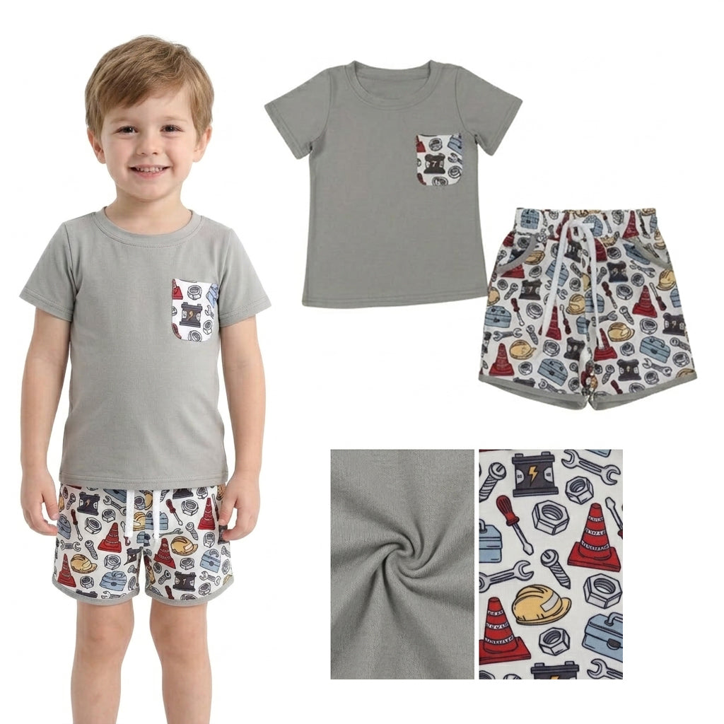 BSSO2005 Toolbox Boys Shorts Set