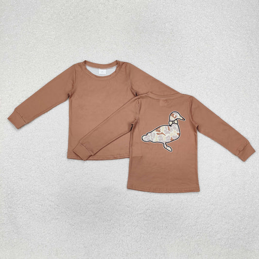 BT0950 Camouflage Duck Brown Long Sleeve Boys Top RTS 202512