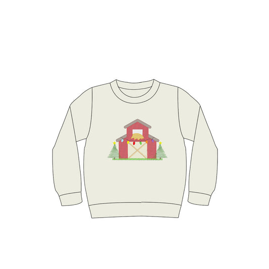 preorder BT1279 Boys Boutique Christmas Long Sleeve Top   202506