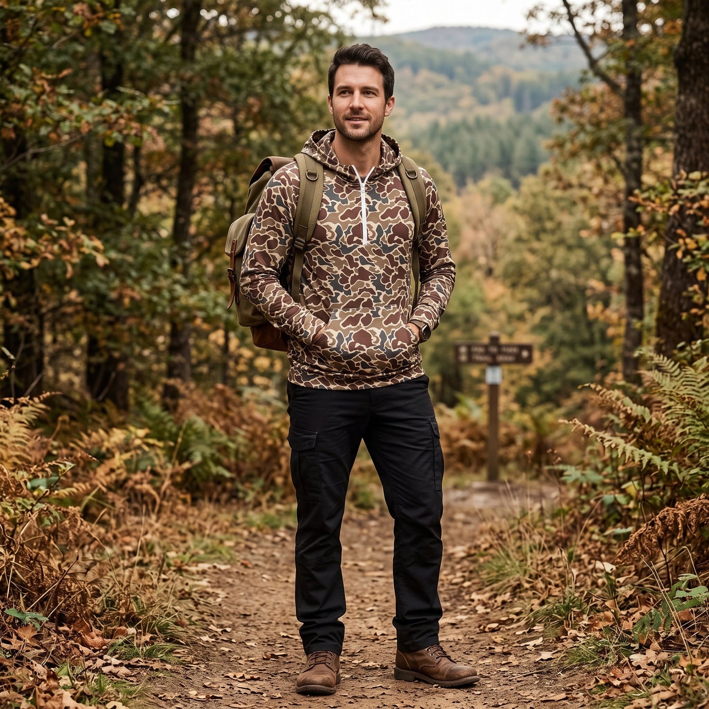 BT1872 RTS  adult clothes camo print men winter hoodies pocket shirt top clothes wholesale