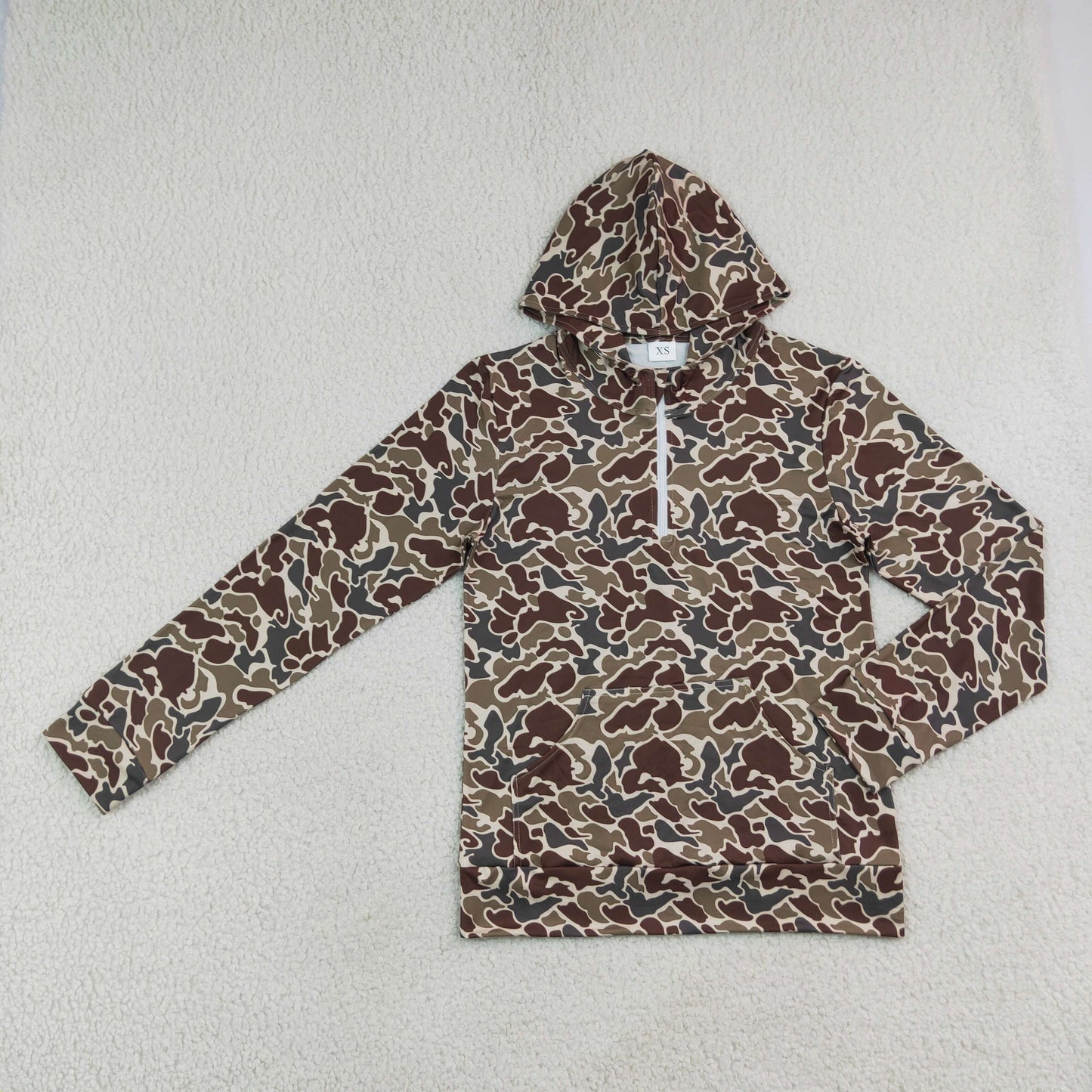 BT1872 RTS  adult clothes camo print men winter hoodies pocket shirt top clothes wholesale