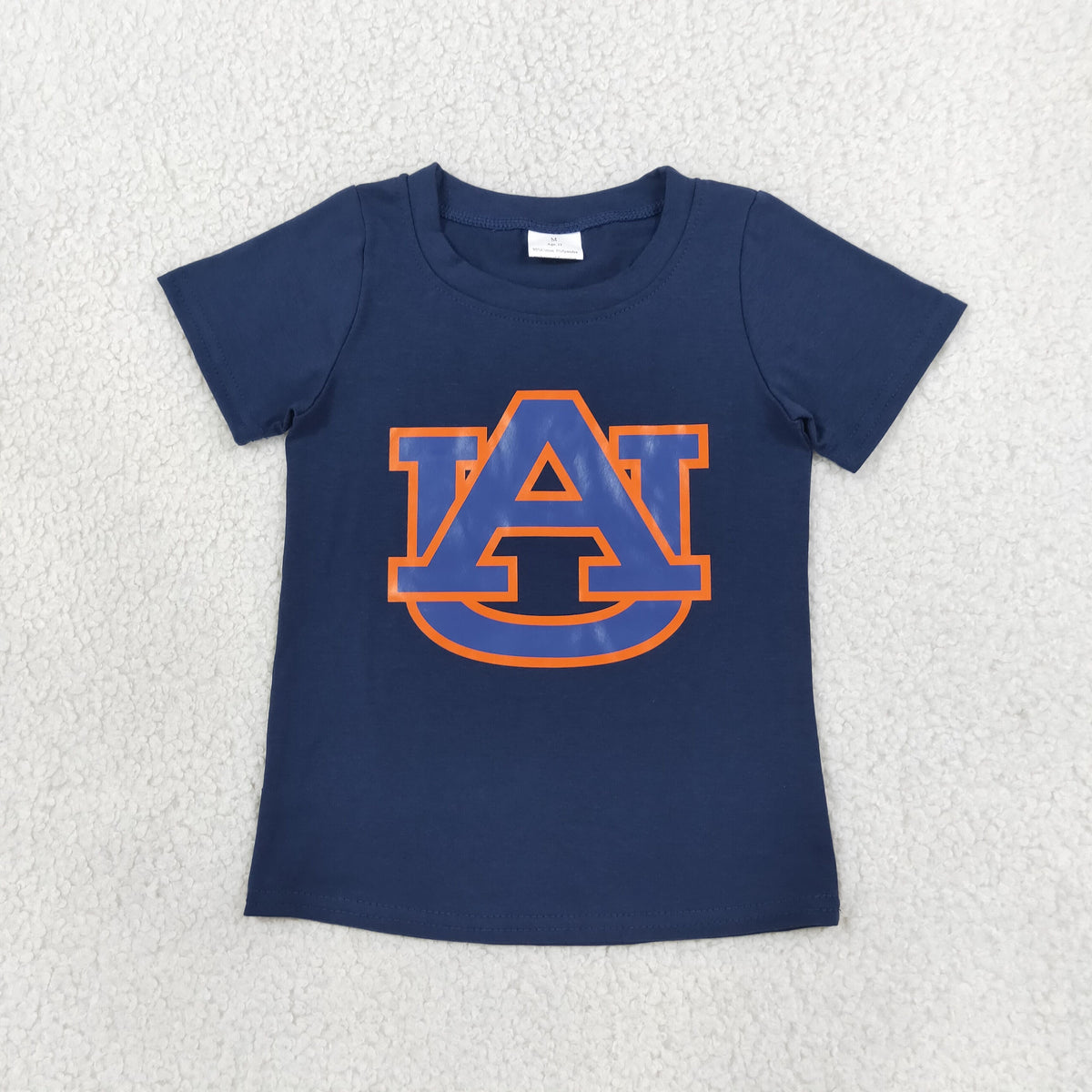 BT1880 Vinyl School Team Navy Boys Kids Shirt Top