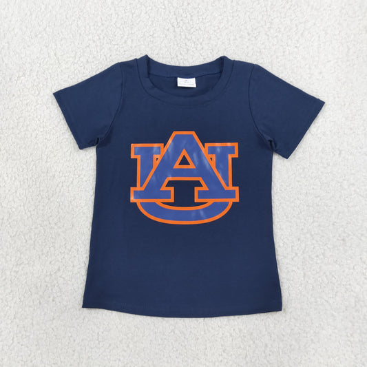 BT1880 Vinyl School Team Navy Boys Kids Shirt Top