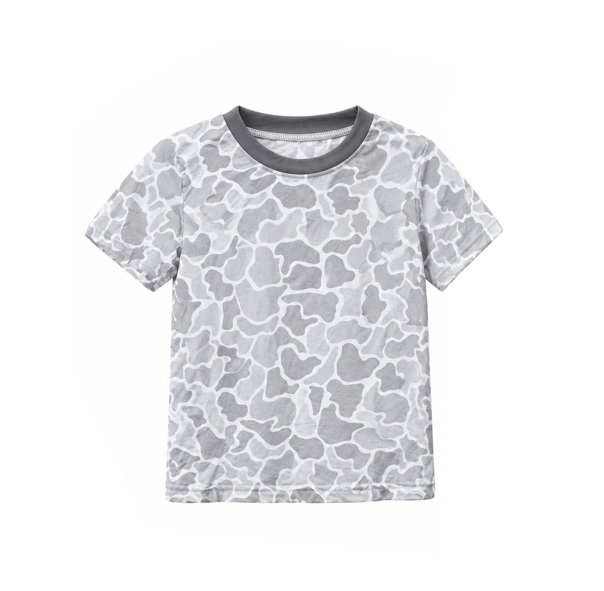 Preorder MOQ 5 pcs BSPO0738 Hunting Camo Gray Boys Set