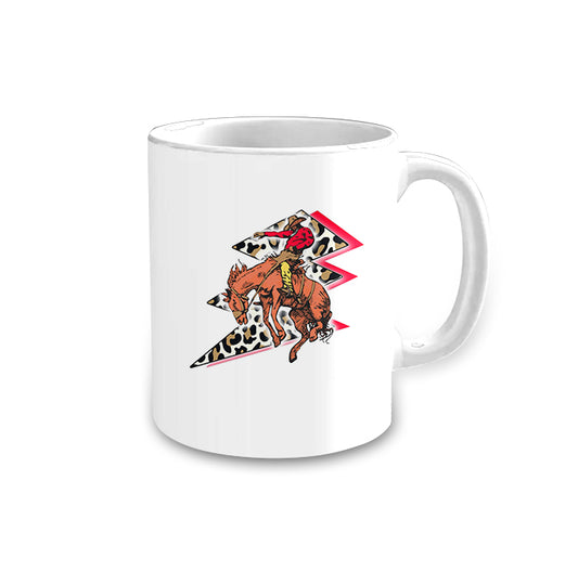 NO SHIPPING preorder CU0005 Rodeo Horse Lightning White Cup Can DIY Cup 3.1*3.7 inches 202505
