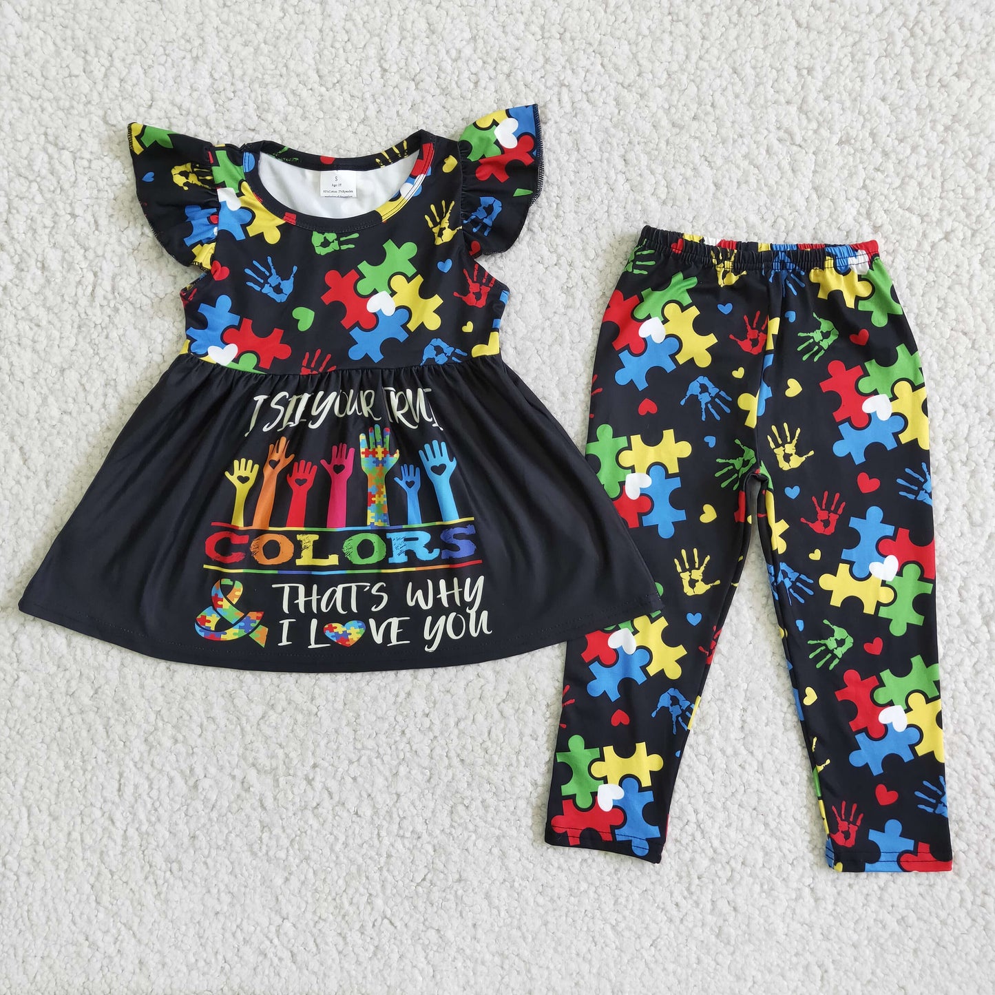 Clearance D8-20 NO MOQ COLORS Top and pants suit