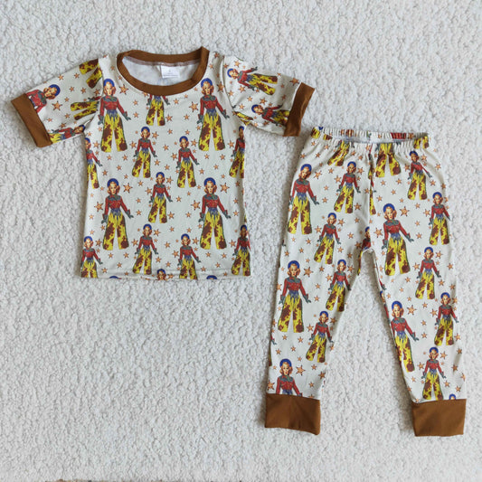 Clearance E8-13 Boys short sleeve pant suit high quality