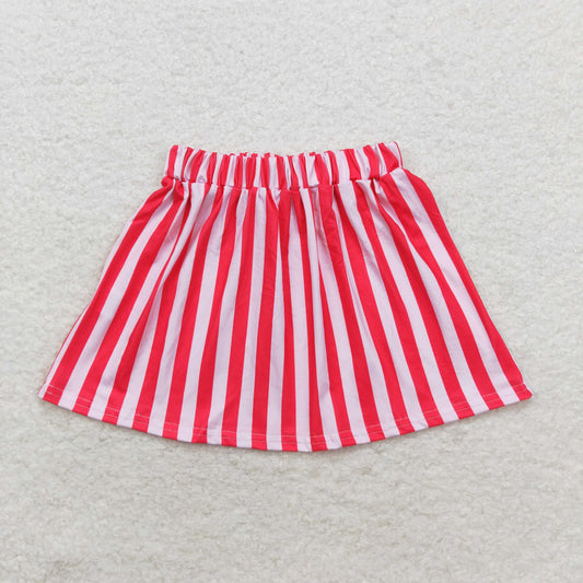 GLK0029 Pink striped skirt high quality