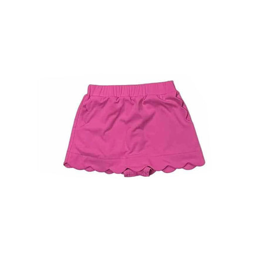 preorder GLK0074 Pure Rose Red Yoga Skirts Girls Boutique Outfit 202503