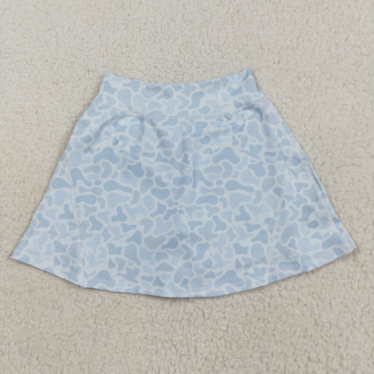 GLK0129 Girls Boutique Puppy Duck Light Camouflage Yoga Skirts 202508 RTS