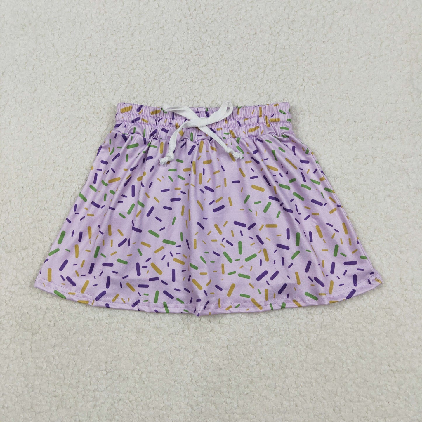 GLK0144 Mardi Gras Ice Cream Drip Skirts 202512 RTS