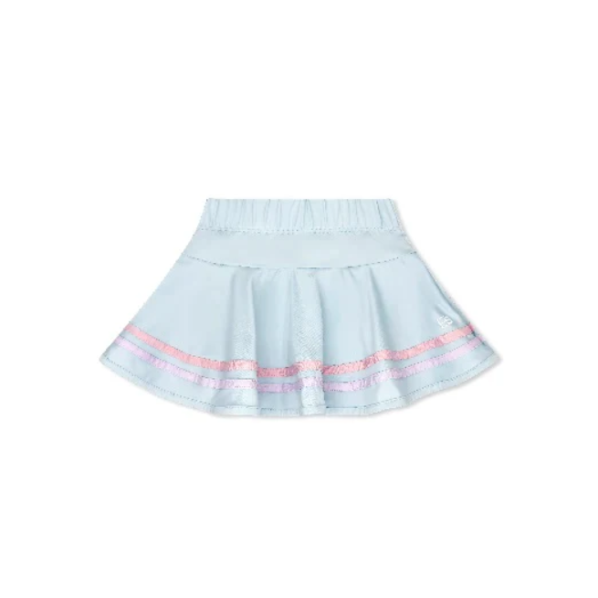 MOQ 5 preorder GLK0192 Light Blue Pink Girls Yoga Skirts 202511