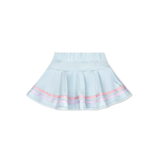 MOQ 5 preorder GLK0192 Light Blue Pink Girls Yoga Skirts 202511