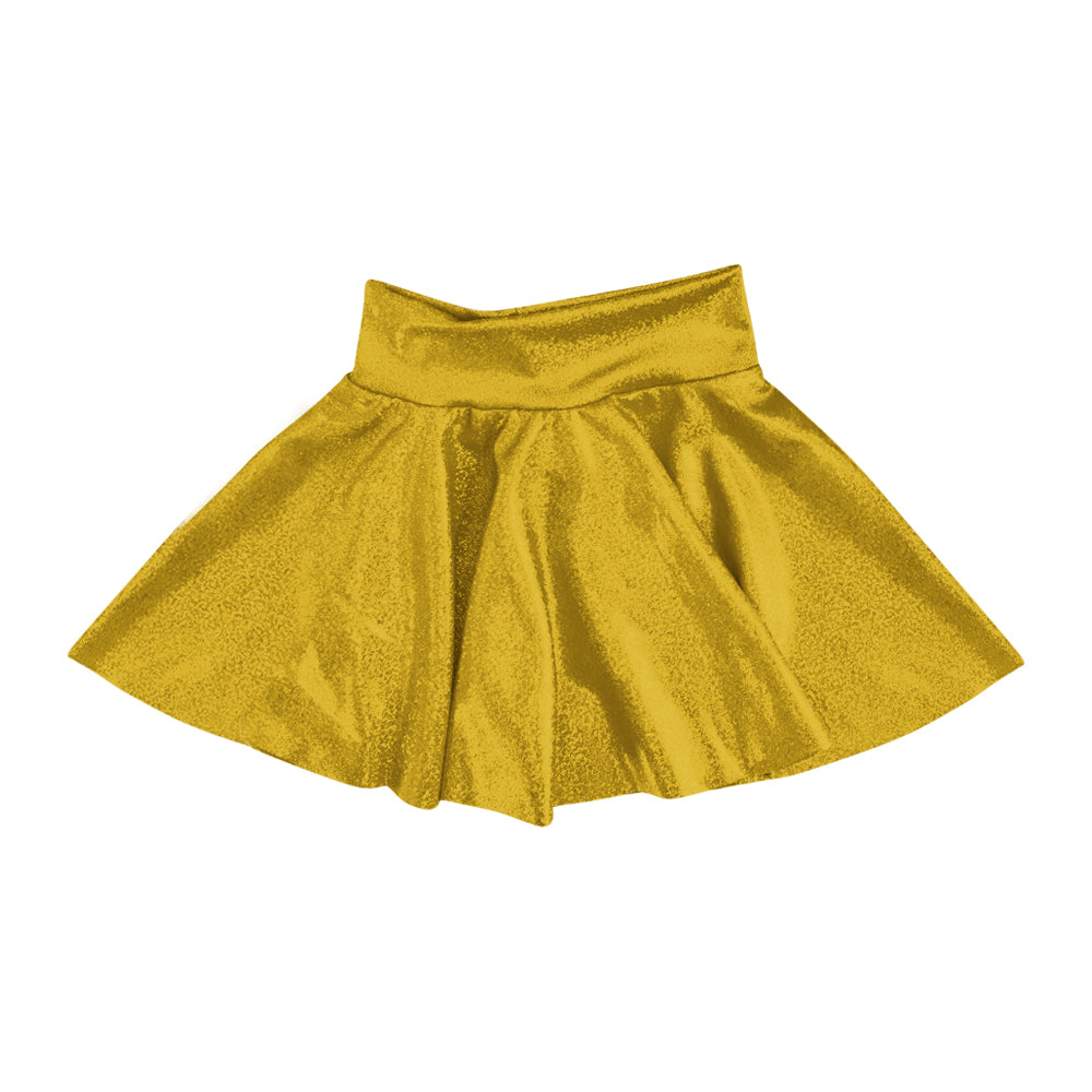 MOQ 5 PCS preorder GLK0232 Shiny Golden Girls Skirts 202601