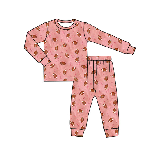 Preorder GLP2020 Rugby character pink long sleeve trousers pajama set high quality