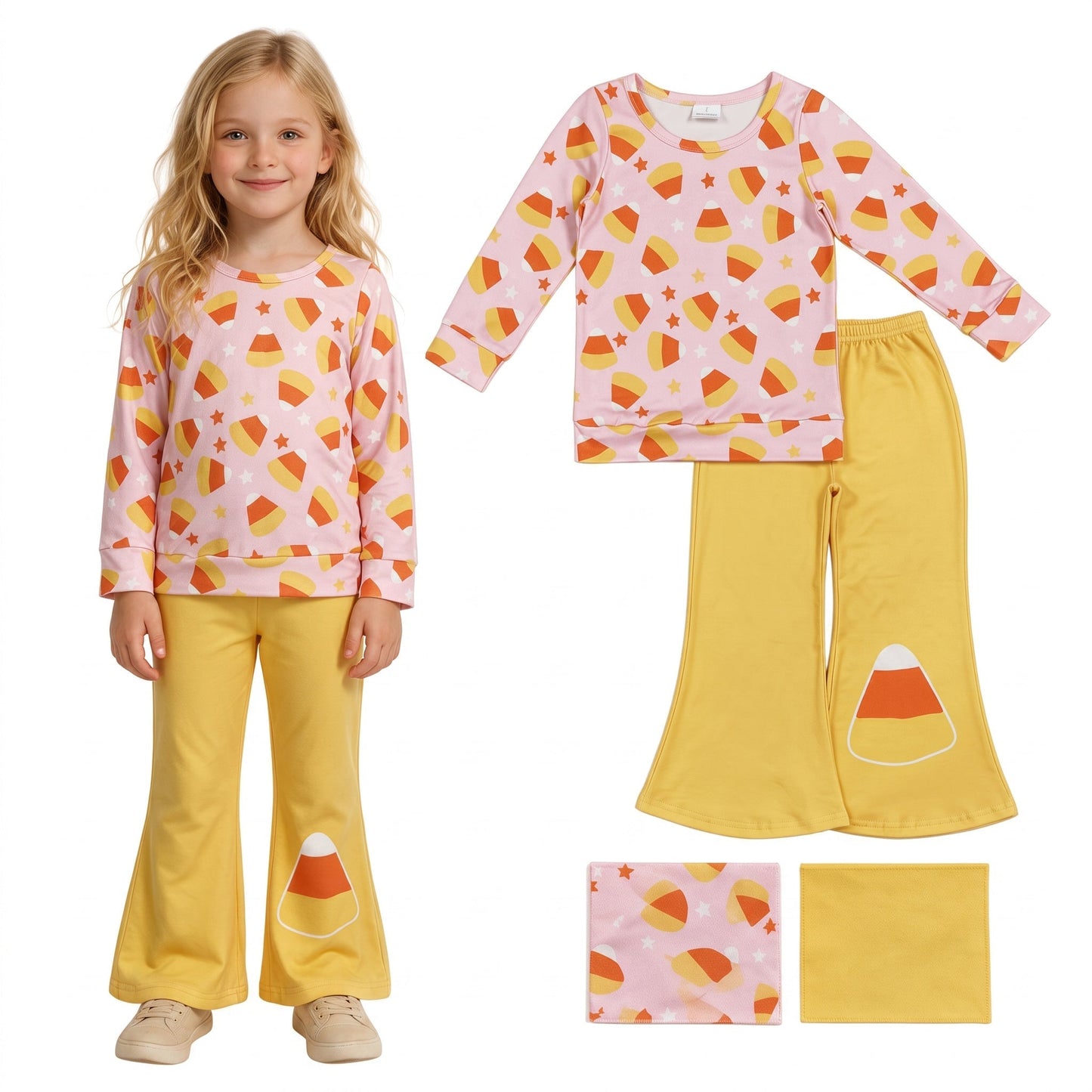 RTS GLP3535 Halloween Candy Canes Girls Set