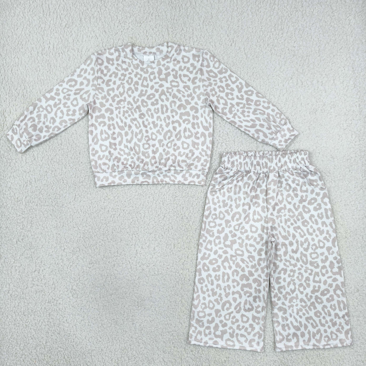GLP3778 Light Color Leopard Girls Set