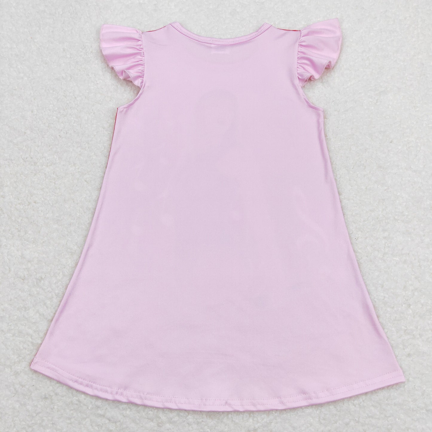 GSD1126 Taylor Pink Flying Sleeve Dress Girls Boutique Clothes 20240409 RTS