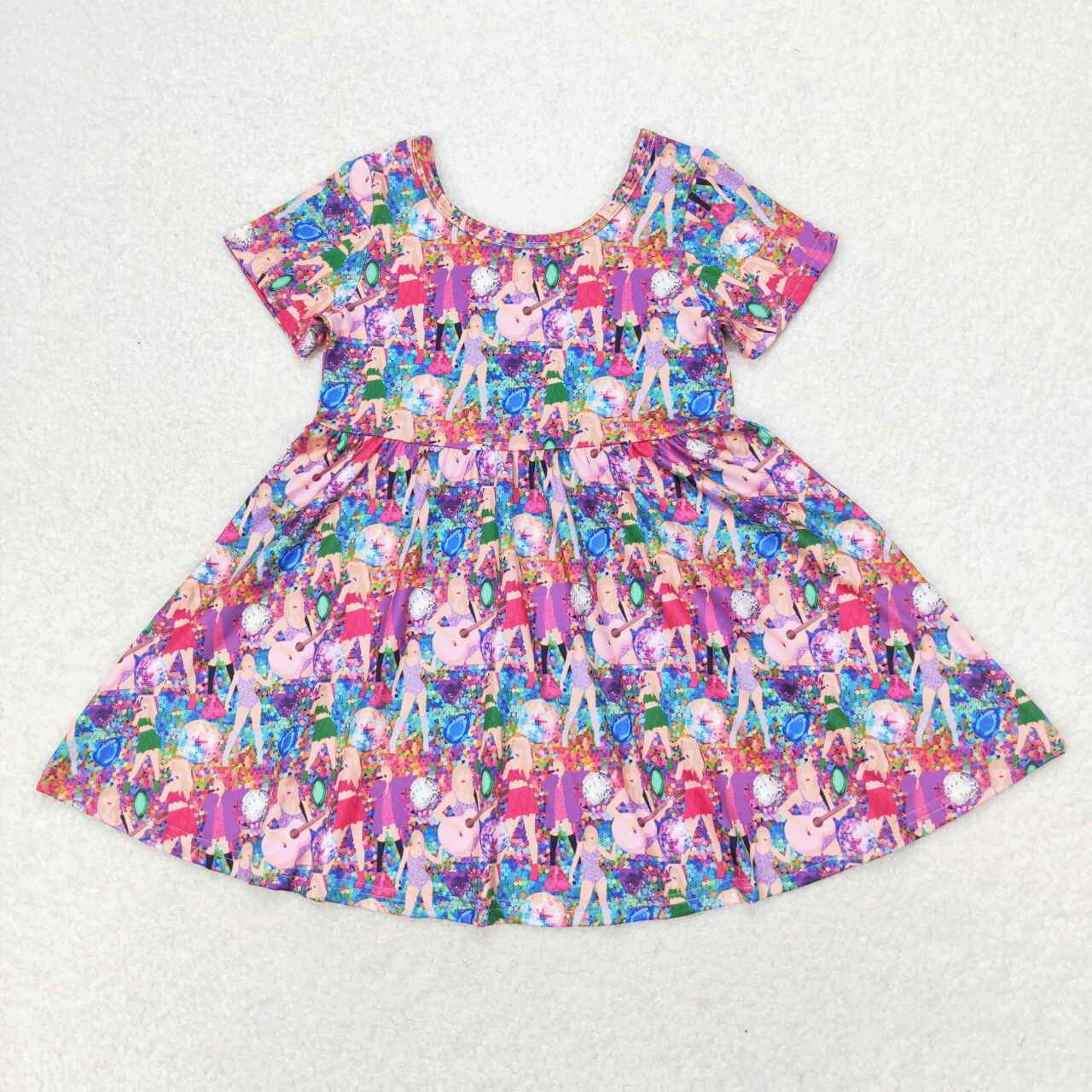 GSD1335 taylor rose short sleeve dress