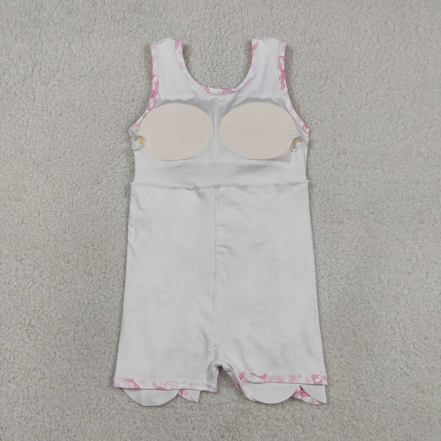 GSD2572 Flower Bows Pink Sweeter Girl Boutique Yoga Dress 202604 RTS
