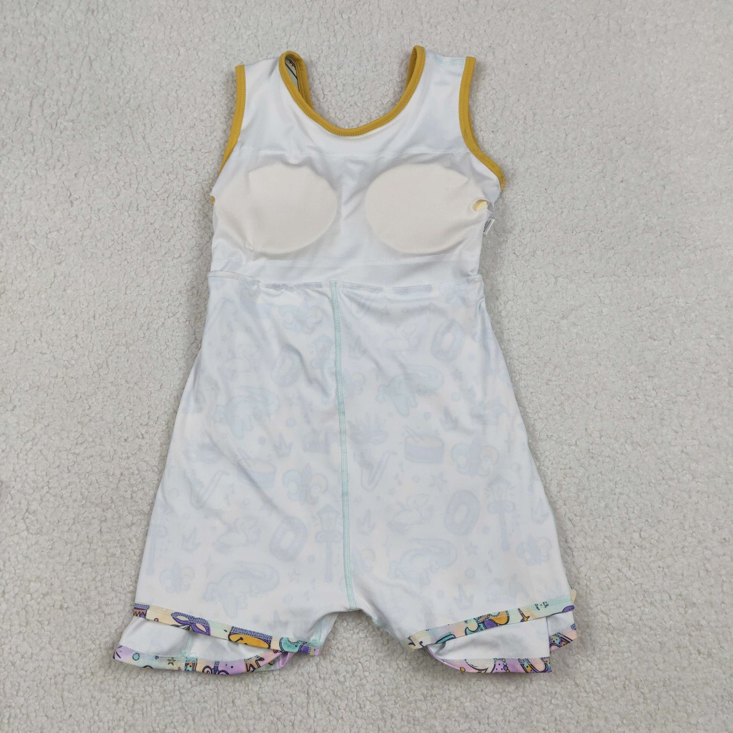 GSD2949 Mardi Gras Crocodile Mask Colorful Yoga Sleeveless Dresses for Girls 202512 RTS