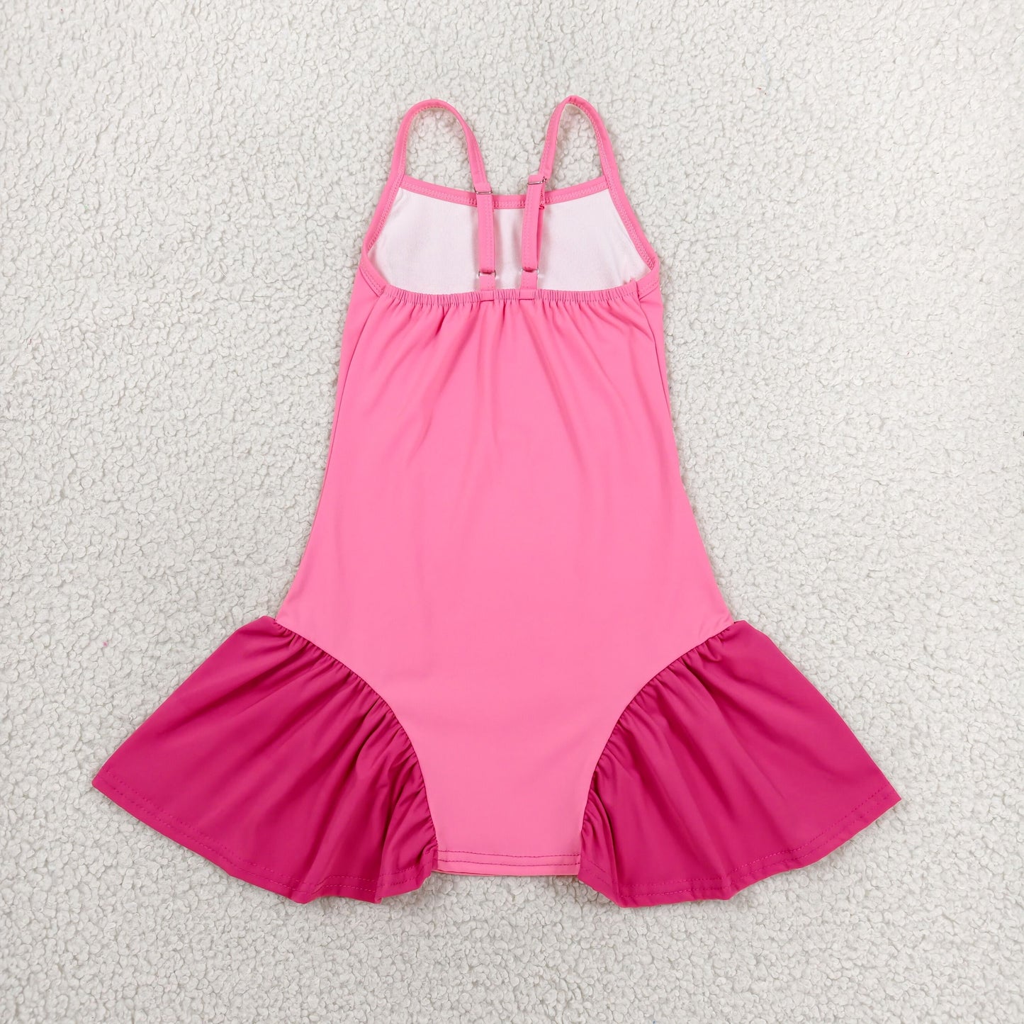 GSD3688 Pink Purple Patchwork Sleeveless Dresses for Girls 202606 RTS