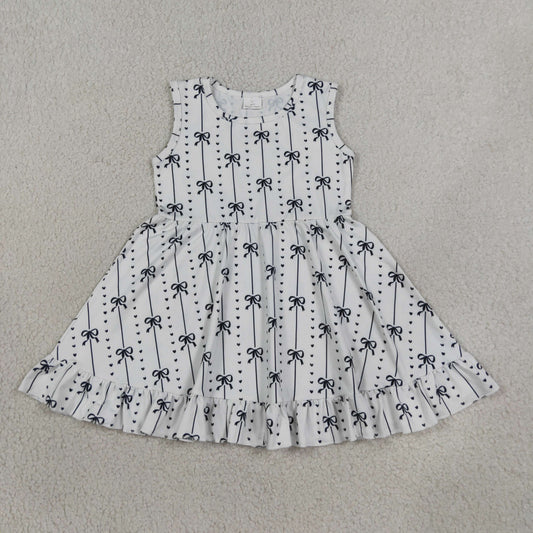 GSD4153 Black Bows Love Sleeveless Dresses for Girls 202607 RTS