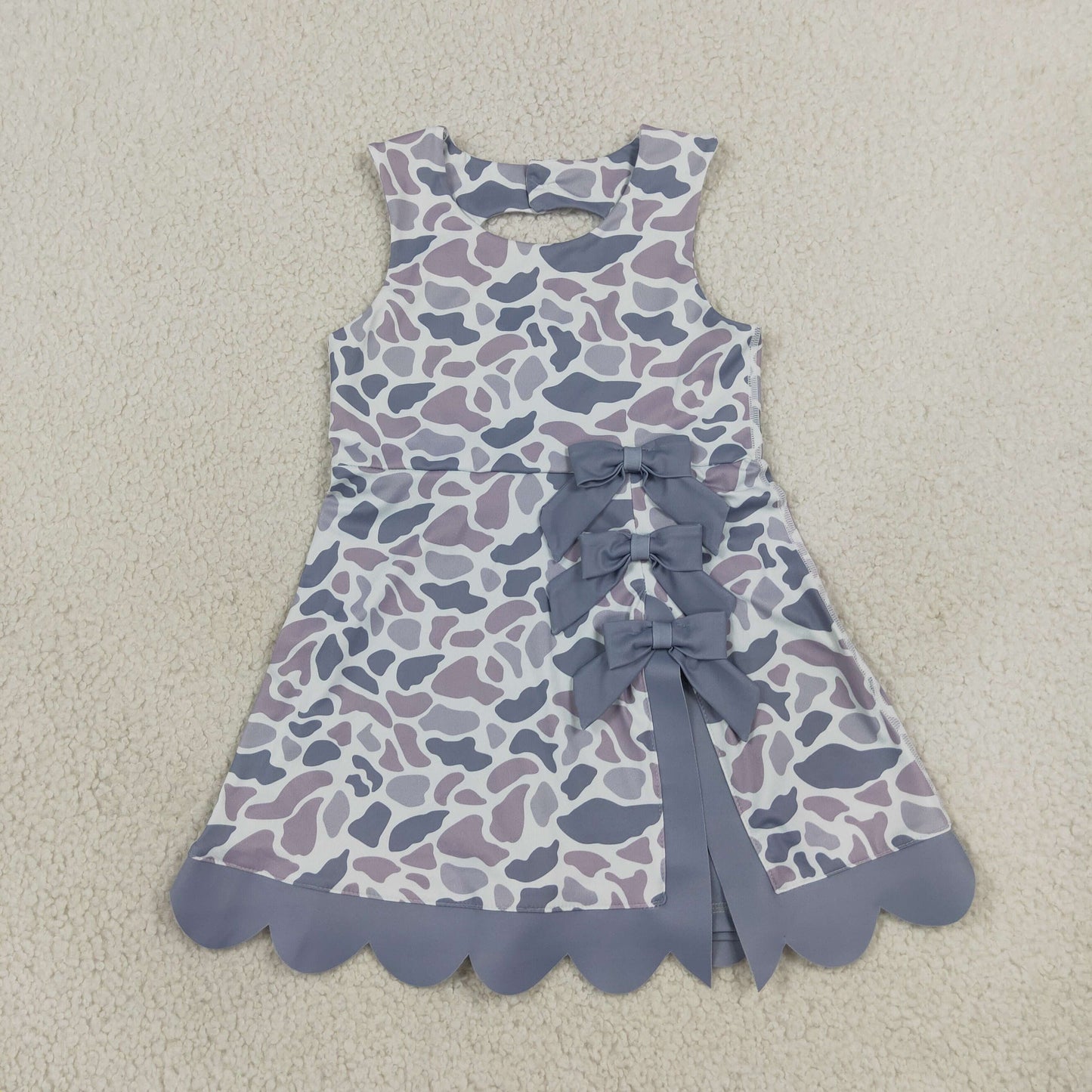 RTS GSD4226 toddler clothes camo girl sports yoga summer dress atheletic dress