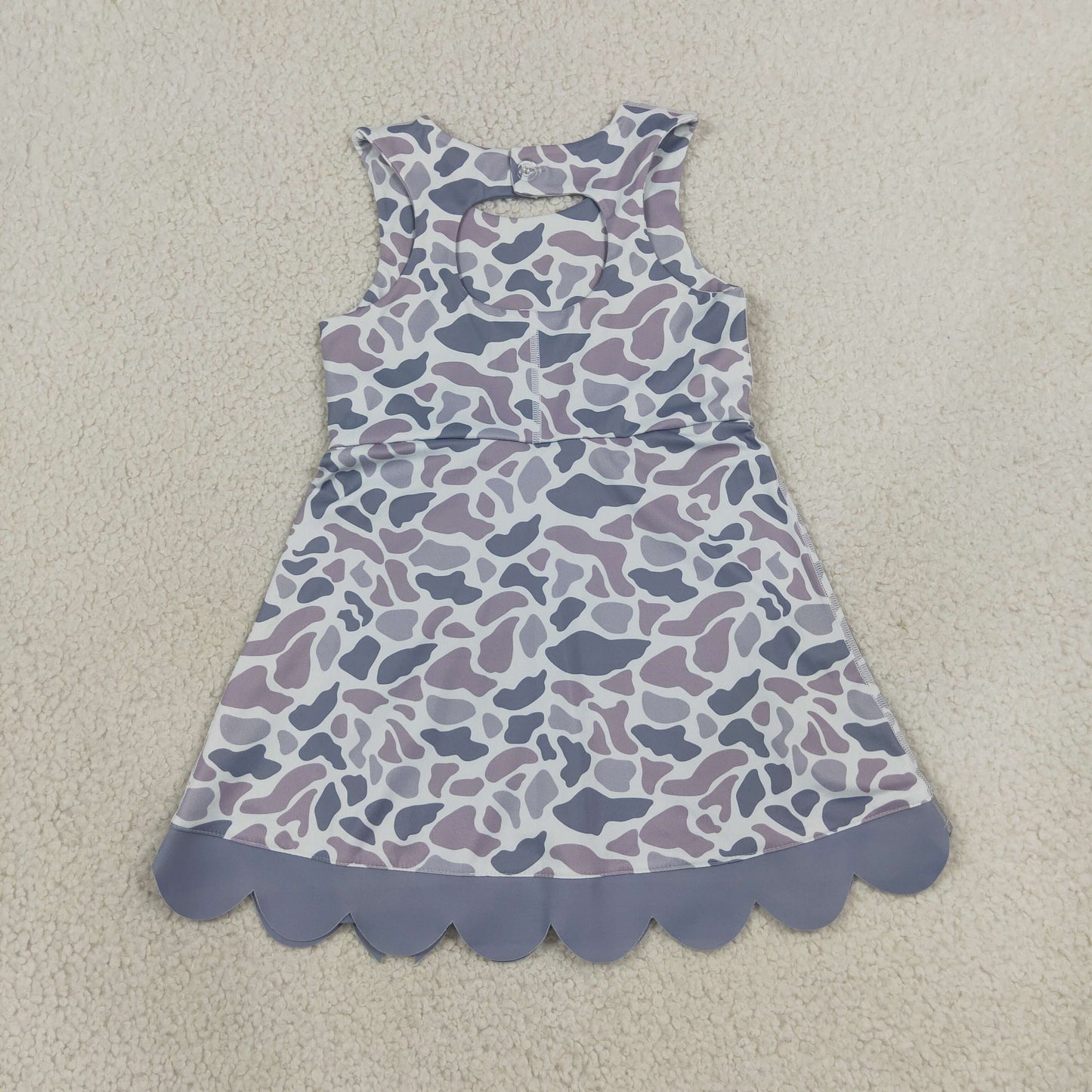 RTS GSD4226 toddler clothes camo girl sports yoga summer dress atheletic dress