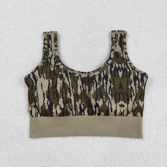 Free Shipping Over 2 KG GT1187 Adult Female Army Green Camo Vest High Quality