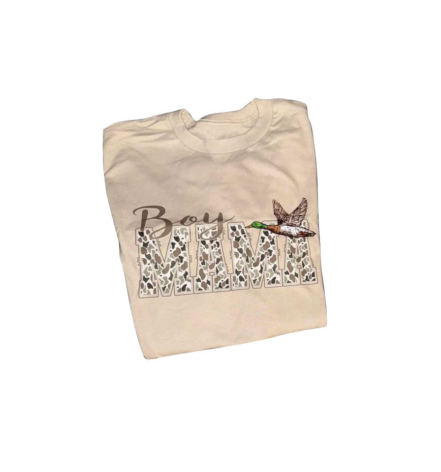 MOQ 5 PCS Preorder GT1512 Adult Female Camouflage Duck Hunting MAMA Short Sleeve Top 202511