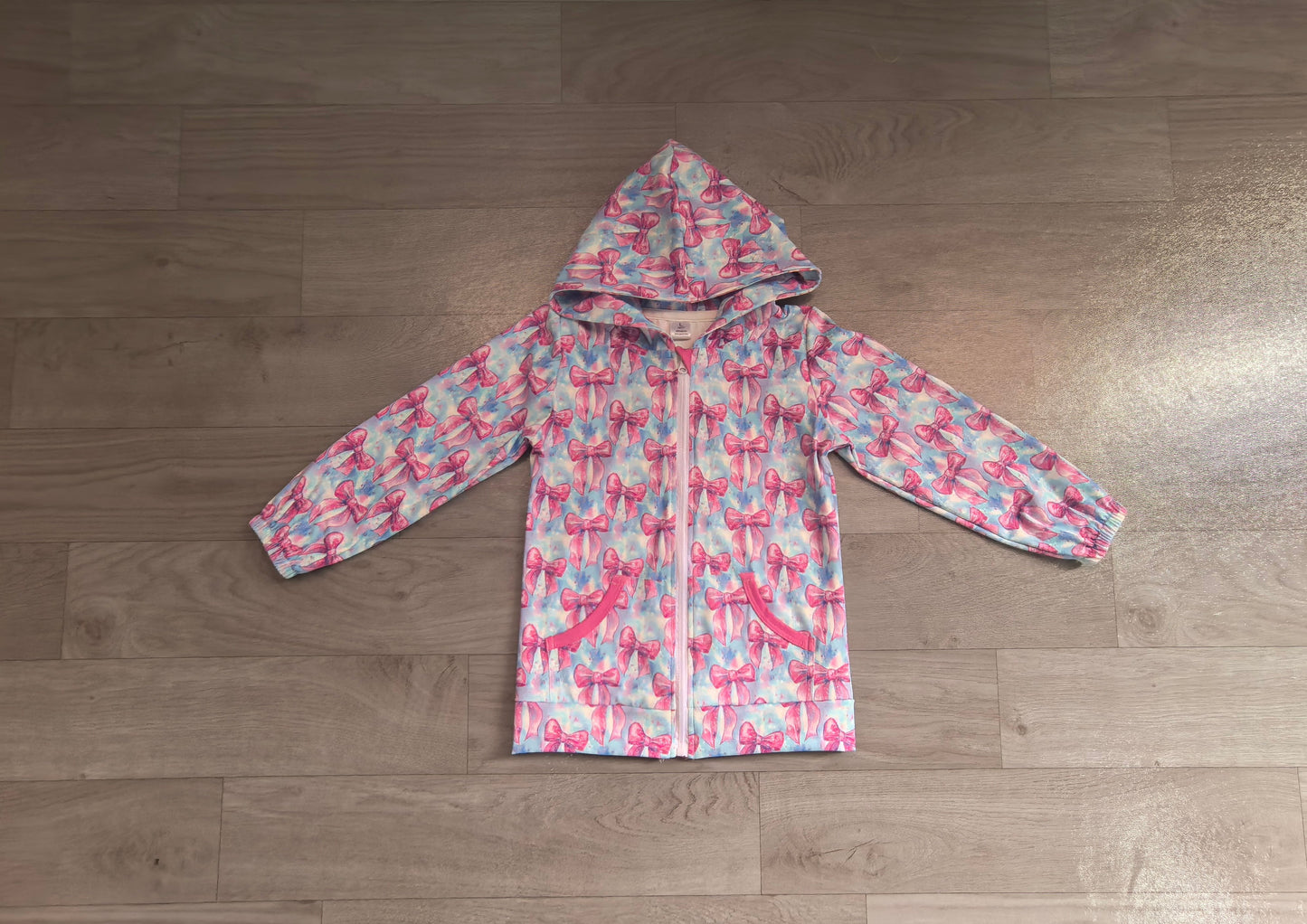no MOQ GT1674 pre-order  baby girl clothes bows print girl winter yoga top-real pic 2026.8.21