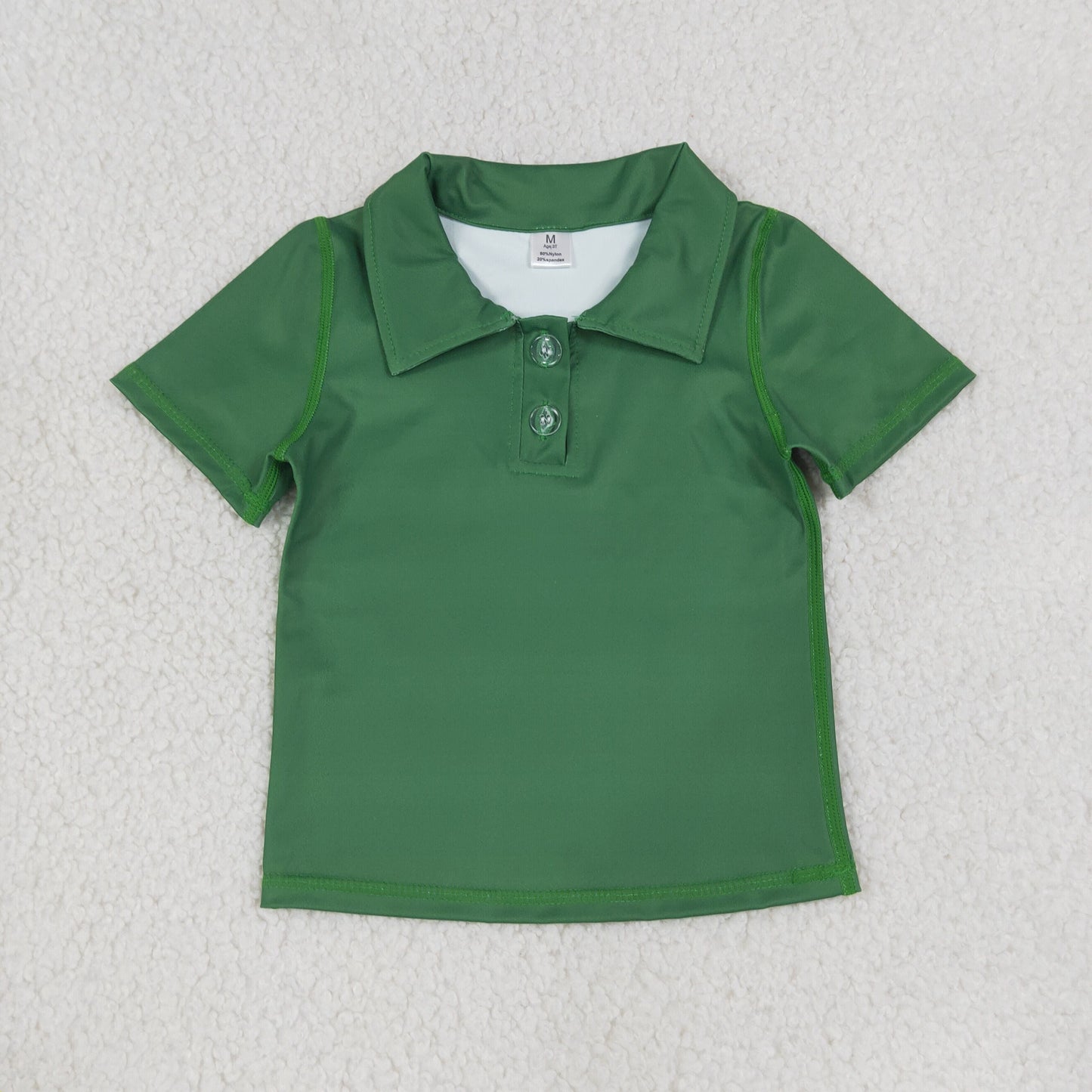 GT1727 RTS  toddler girl clothes green print girl summer top yoga clothes