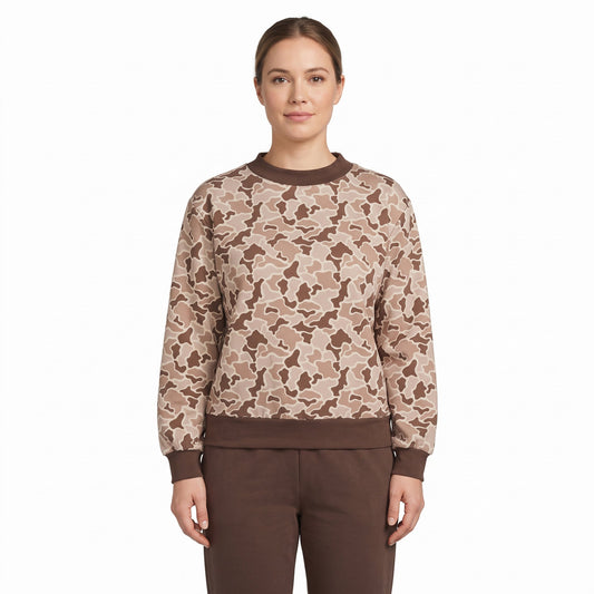 GT1879  Fashion Camo Yoga Adult Women's Shirt Pullover