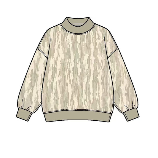 MOQ:5pcs GT1881 pre-order adult clothes camo adult women winter yoga top-2026.8.21