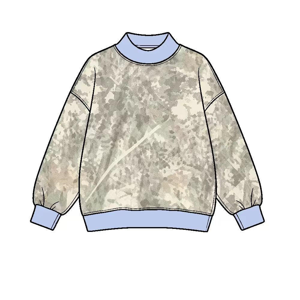 MOQ:5pcs GT1882 pre-order adult clothes camo adult women winter yoga top-2026.8.21