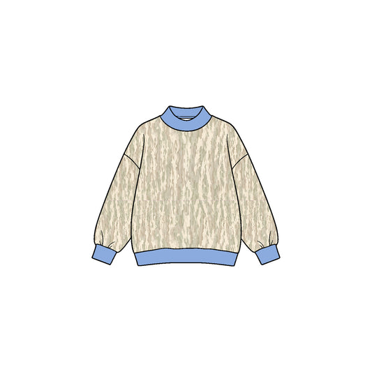 GT1888 pre-order toddler kid clothes yoga camo print long sleeve athletic sweatshirt-2026.8.27