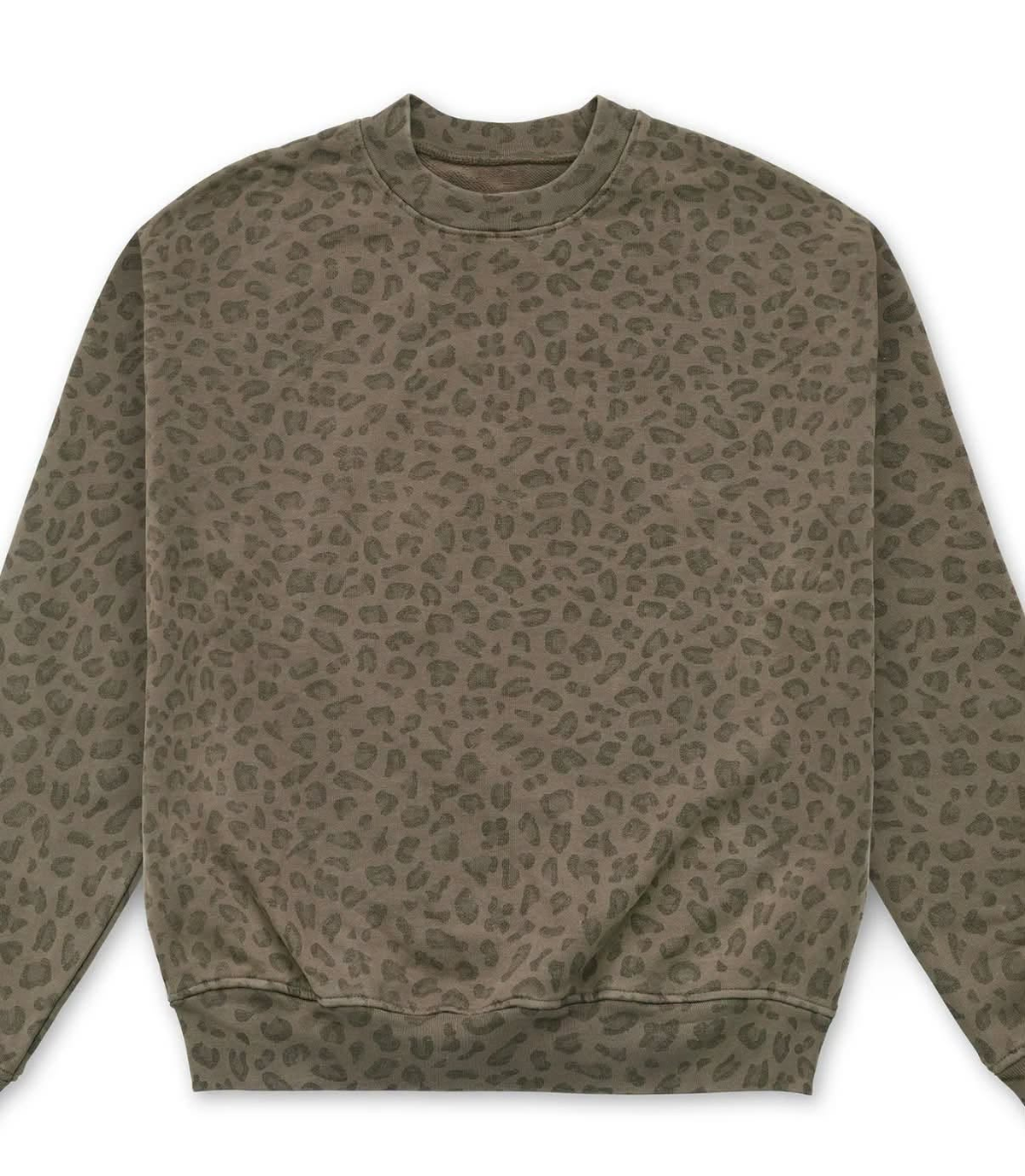 Preorder MOQ 5 pcs Each Style Leopard Gray Brown Pullover Mommy and Me Matching Clothes