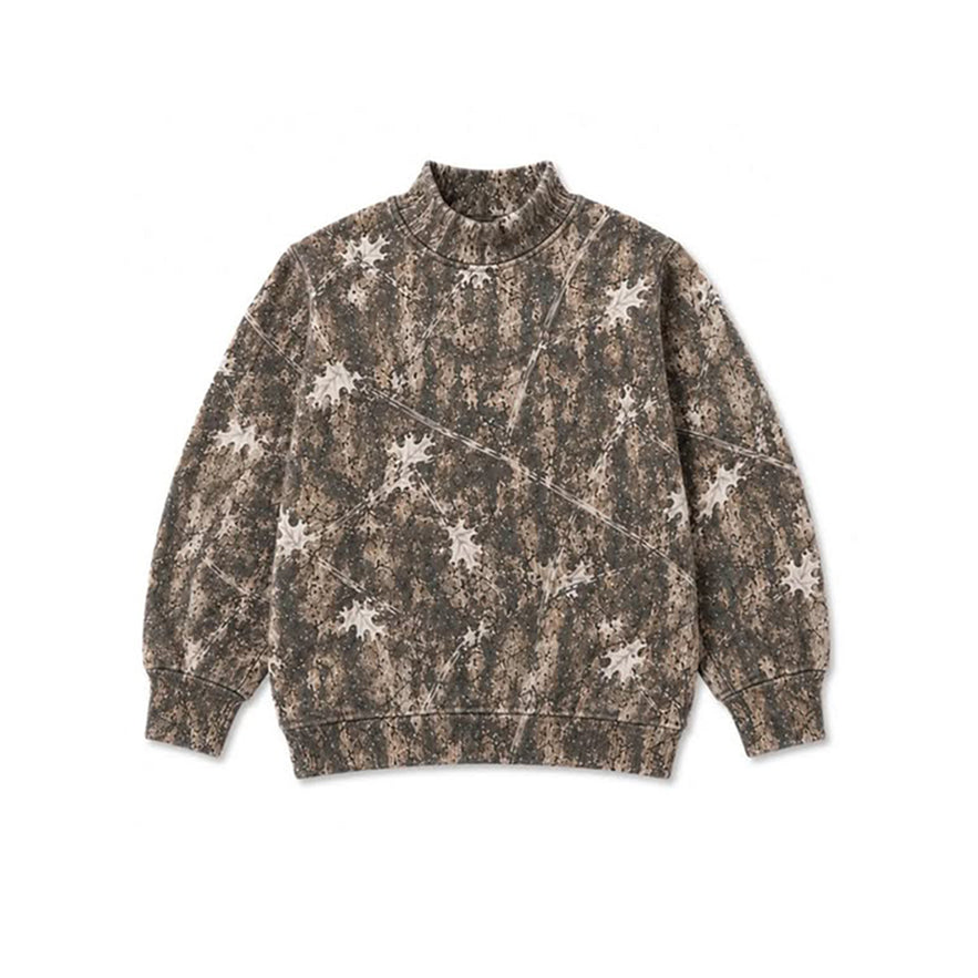 Preorder MOQ 5 pcs Each Style Hunting Leaves Gray Brown Kids Matching Clothes
