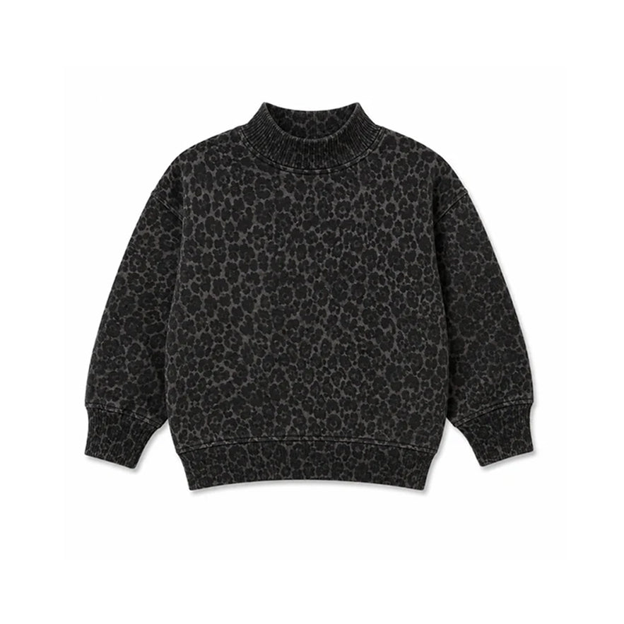 Preorder MOQ 5 pcs Each Style Fashion Leopard Black Kids Matching Clothes