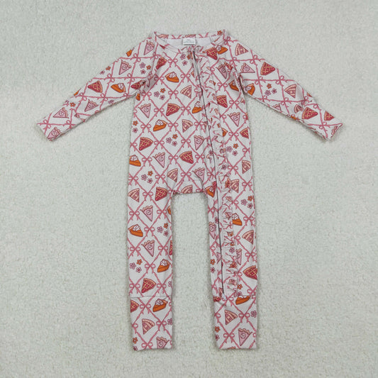 LR2594 Christmas Long Sleeve Girls Romper 202509 RTS