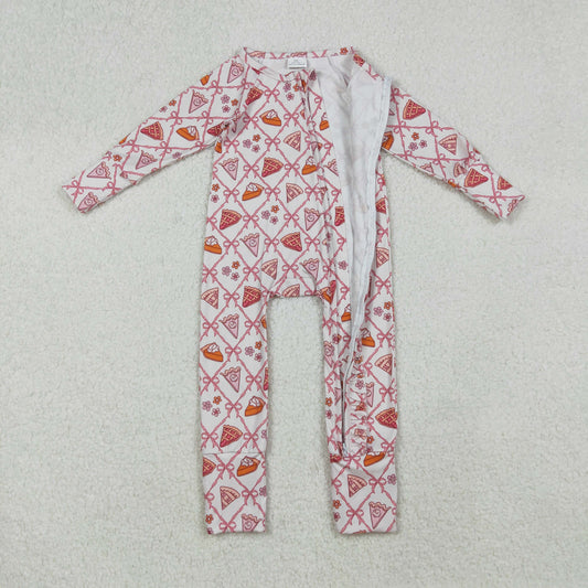 LR2594 Christmas Long Sleeve Girls Romper 202509 RTS