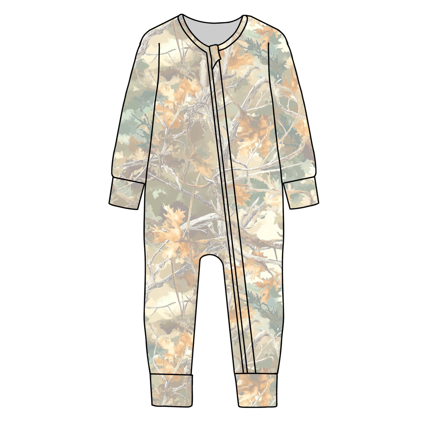 MOQ 5 preorder LR2863 Branch Leaf Zipper Long-Sleeved Boys Romper 202510